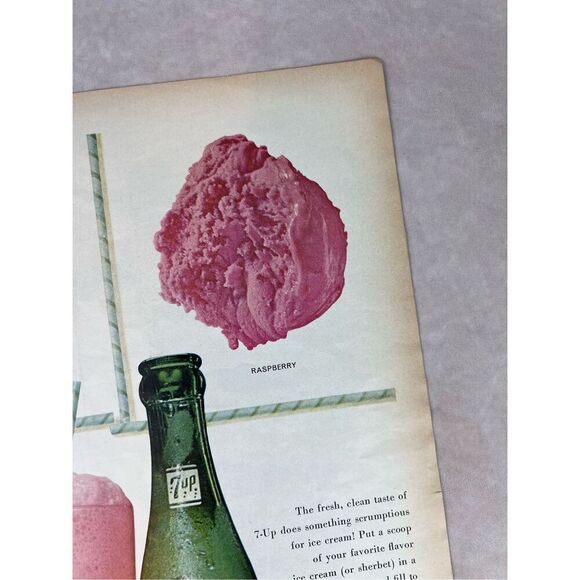 Vintage 1962 7-Up Print Paper Ad Advertisement - Picture 4 of 5